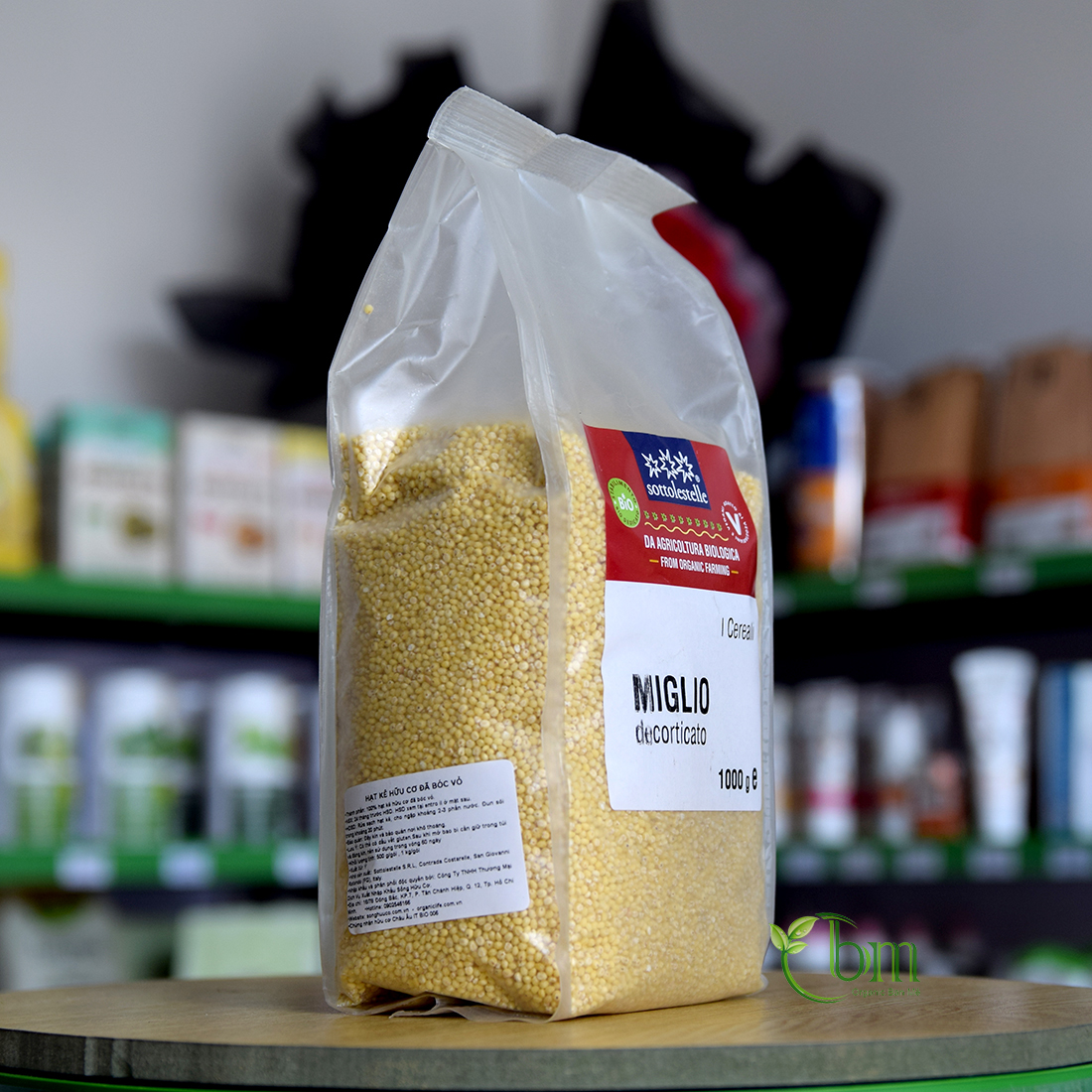 Hạt kê vàng hữu cơ 500g - Markal / Sotto