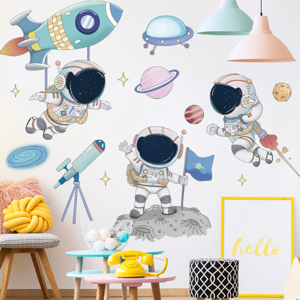 Decal wall decor-3 you astronaut funny joke on the universe