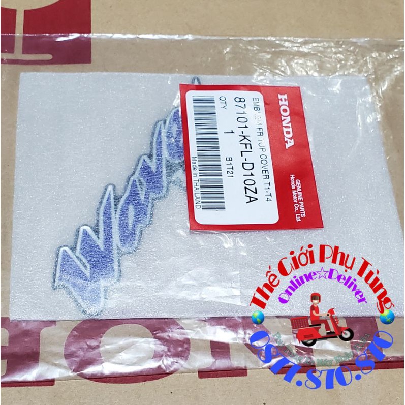 Tem mặt nạ wave thái 110 zin mới hàng nhập khẩu - 87101-kfl-d10za