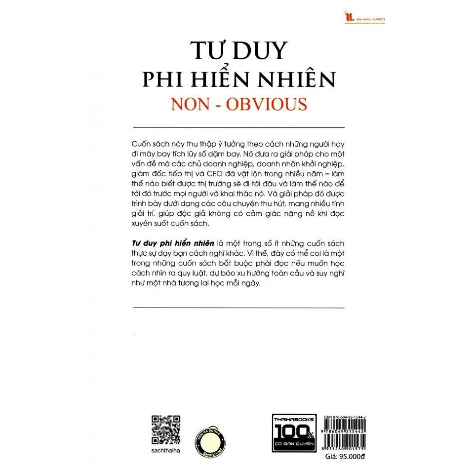 nguyetlinhbook Sách - Tư Duy Phi Hiển Nhiên (nguyetlinhbook).