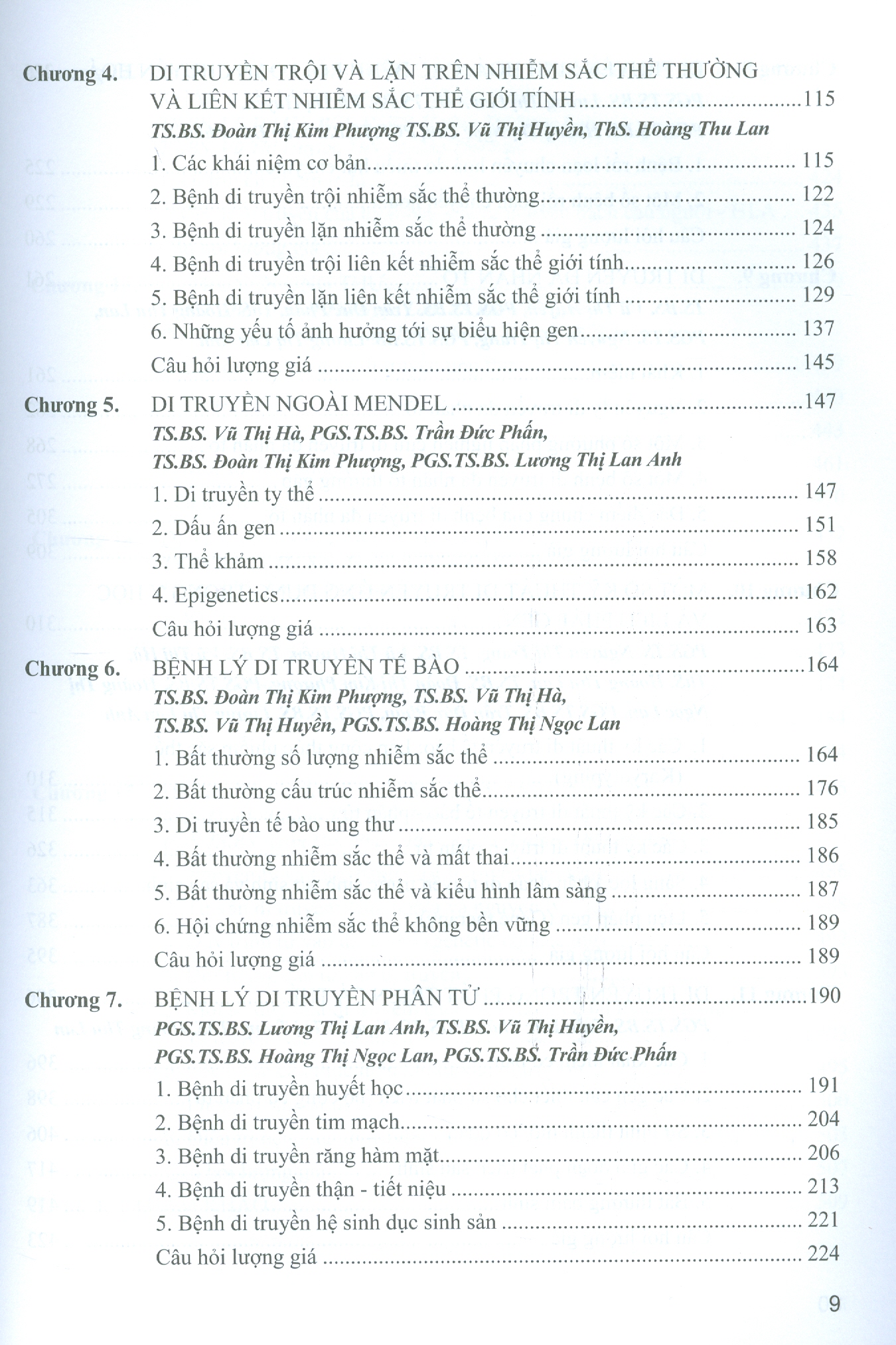 Di Truyền Y Học (Dùng Cho Đào Tạo Bác Sĩ Y Khoa)