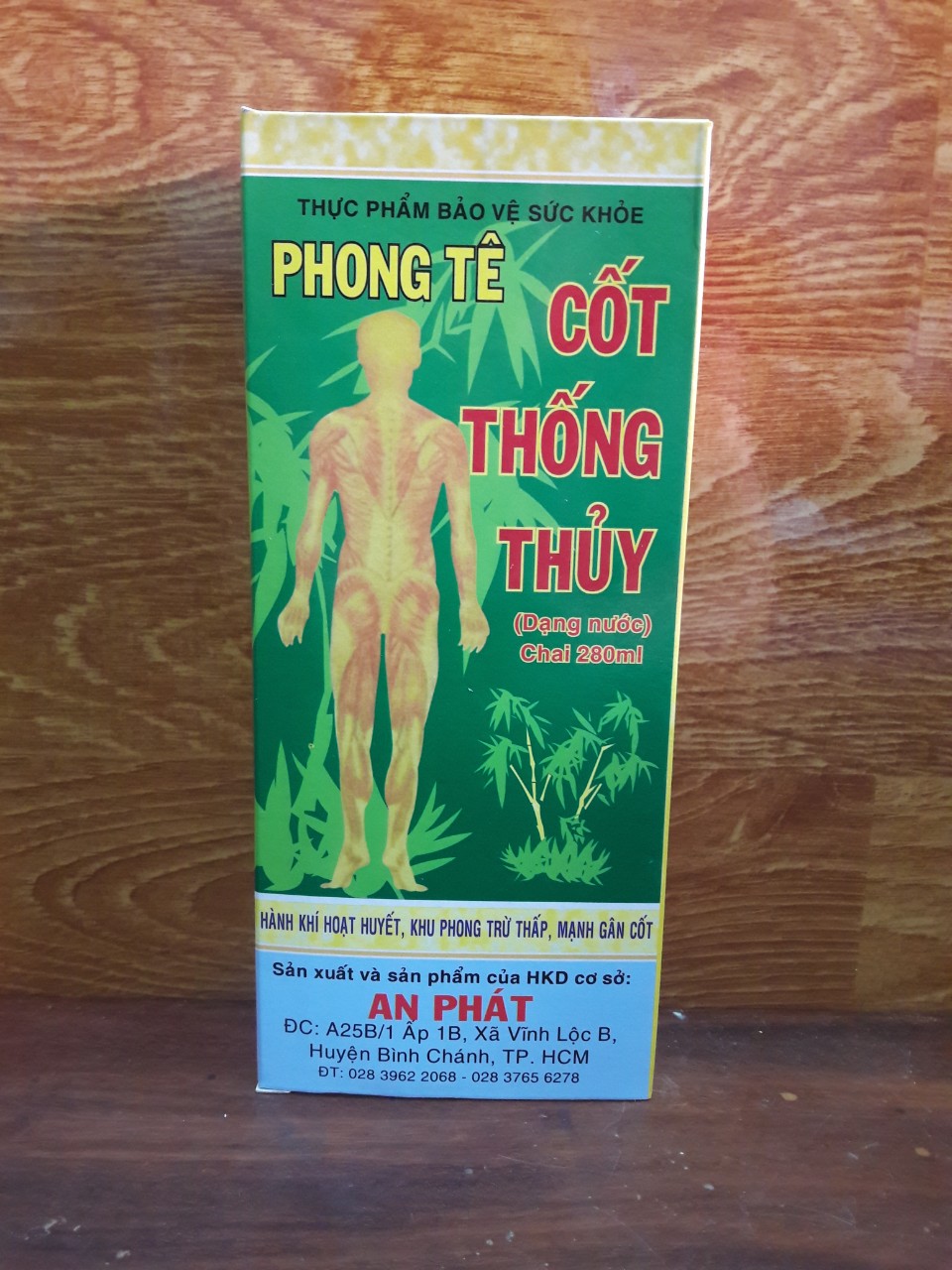 [HCM]Phong Tê Thấp Cốt Thống Thuỷ An Phát hạn năm 2028