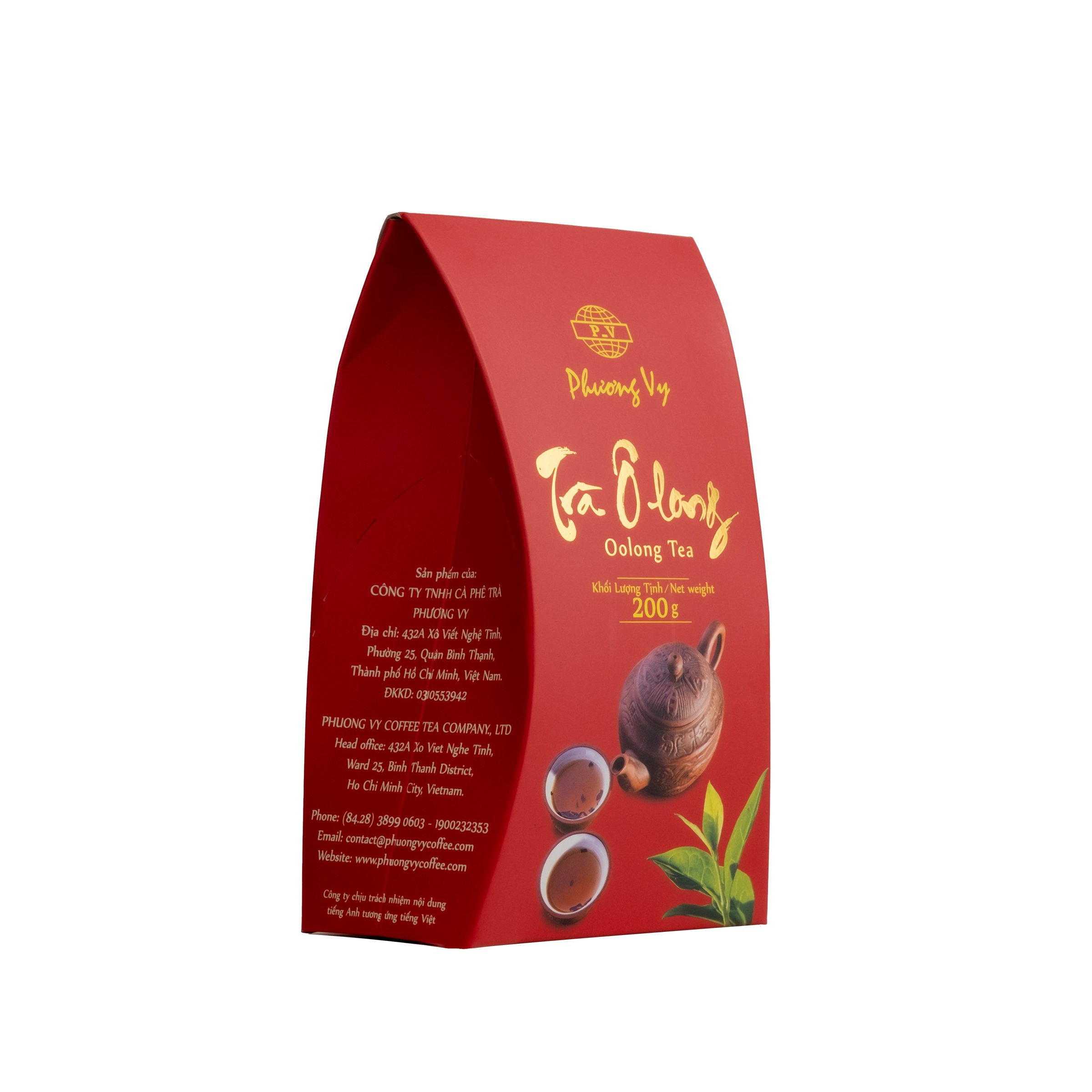 Trà Ô Long Hộp 200g Phương Vy Coffee