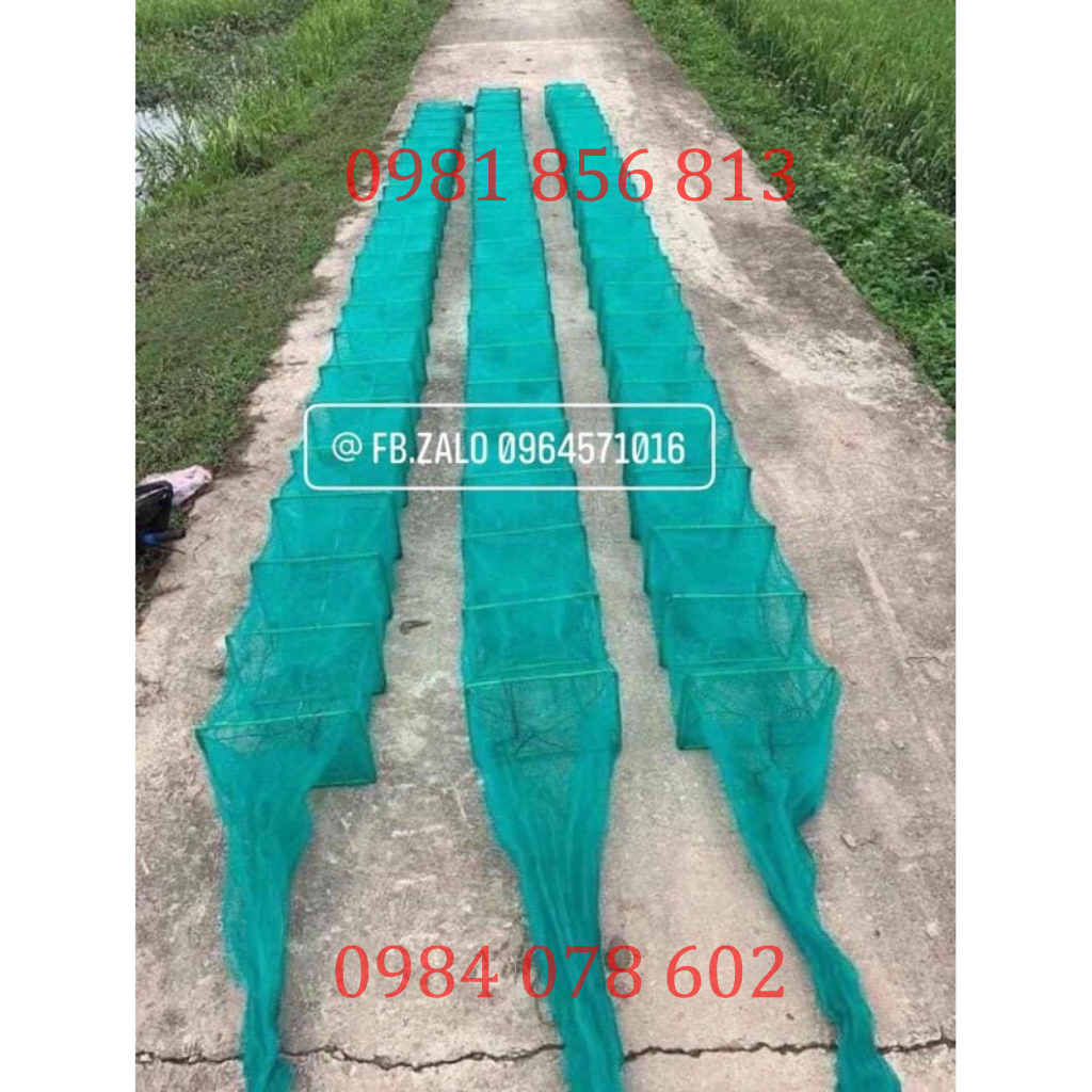 Lưới lồng bát quái 15 19 21 24 khung - bắt tôm cua cá