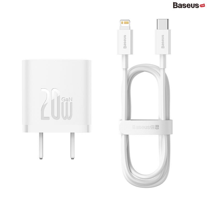 Bộ sạc nhanh 20W Baseus GaN5