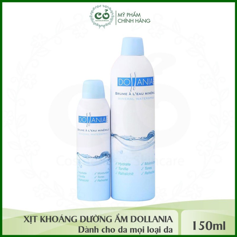 [HCM]Xịt khoáng dưỡng ẩm cấp nước cho da Dollania