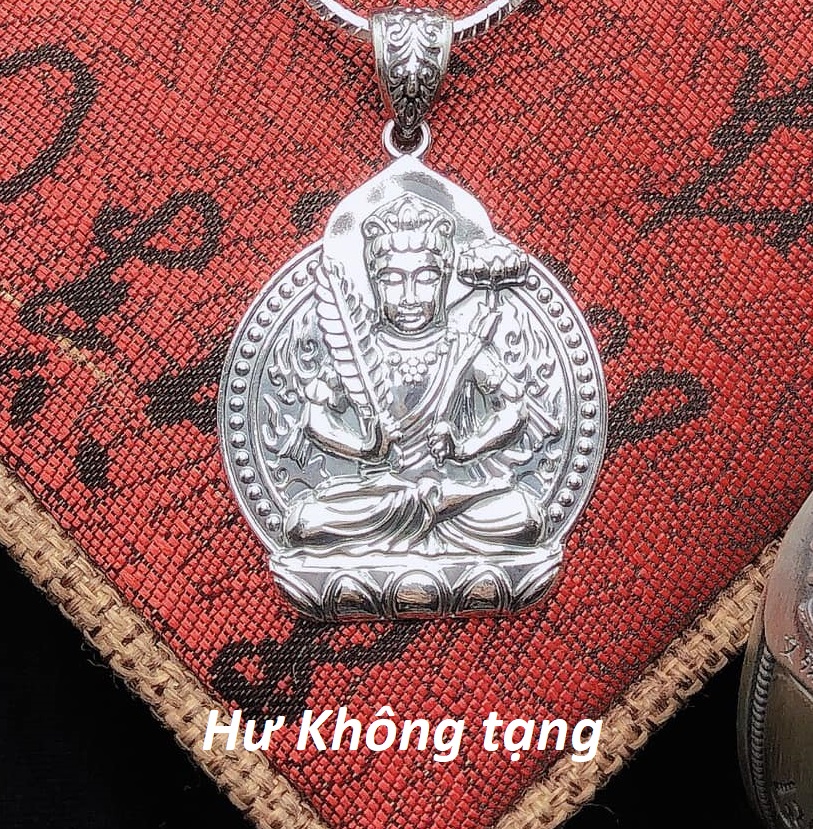 Mặt dây chuyền bạc ta Phật bản mệnh MS29c