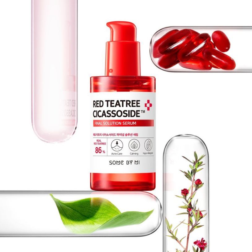 Tinh Chất Tràm Trà Đỏ Some By Mi Red Teatree Cicassoside Final Solution Serum 50ml