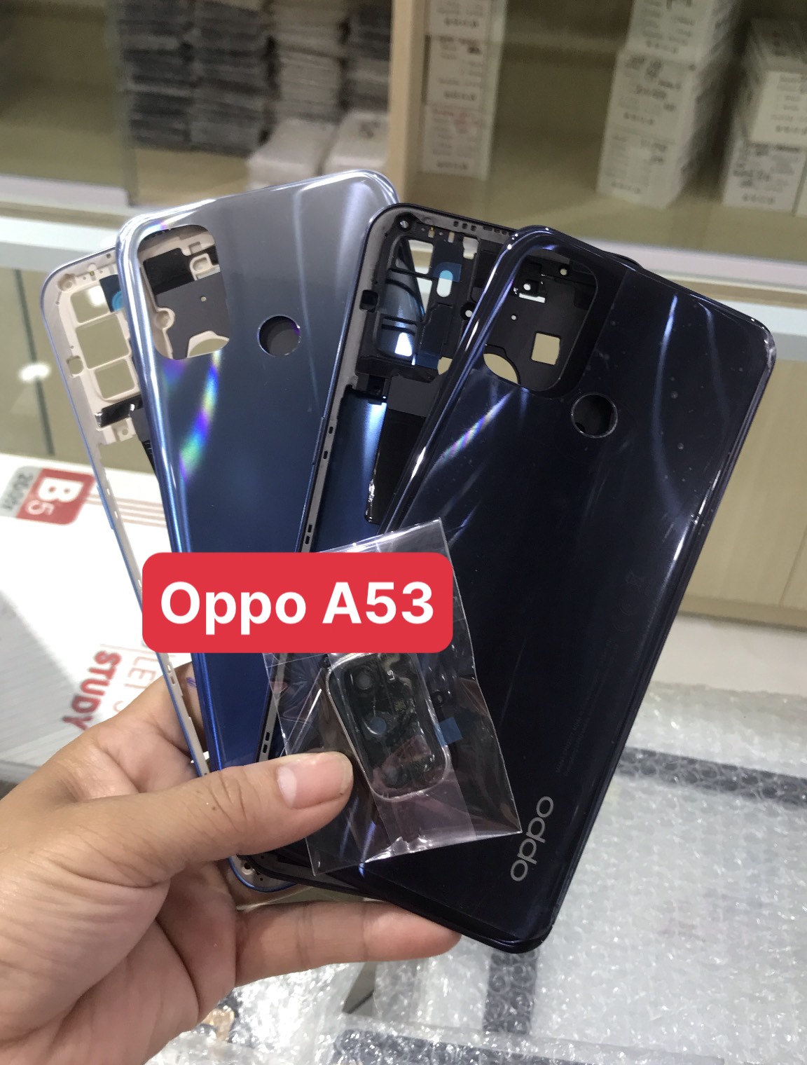 Vỏ Lưng Oppo A53 ( có đủ kính camera và phím)