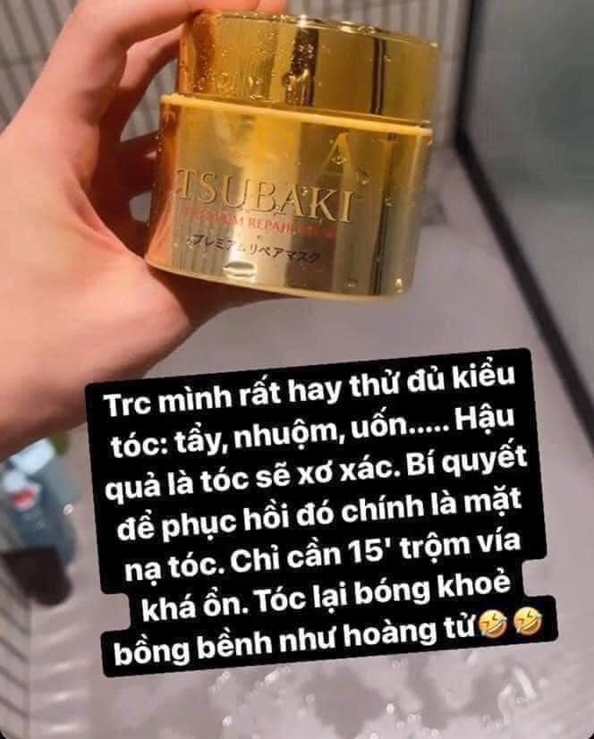 Ủ TÓC SIÊU MƯỢT TSUBAKI VÀNG