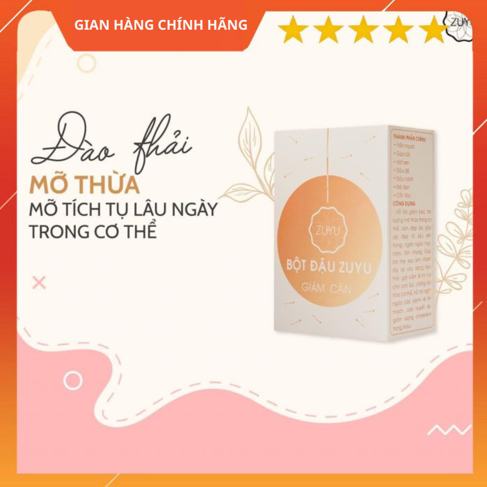 Bột Đậu ZuYu Giảm Cân Hộp 500gr