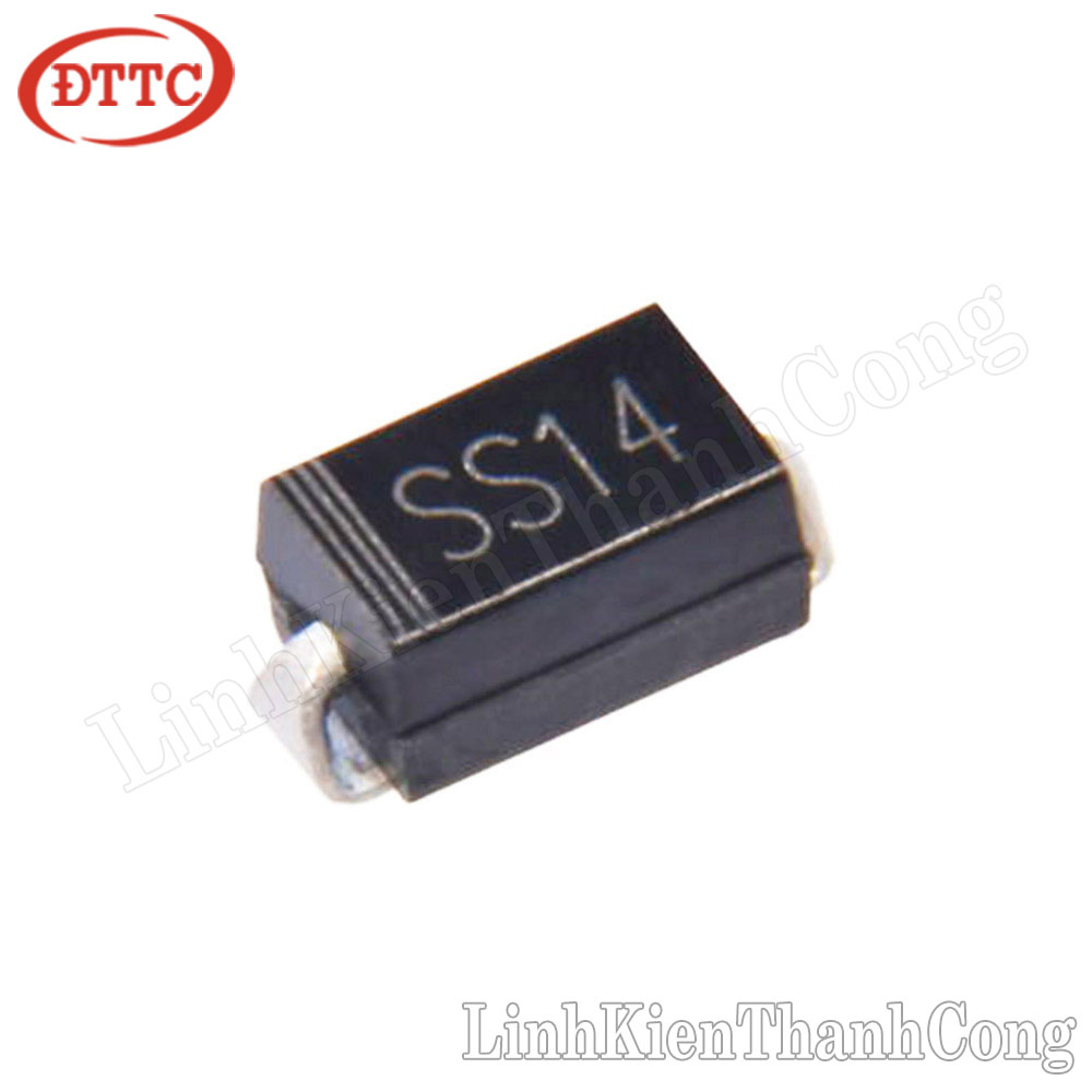 Bộ 2 Chiếc Diode SS14 SMD Schottky 1A 40V (1N5819 SMA)