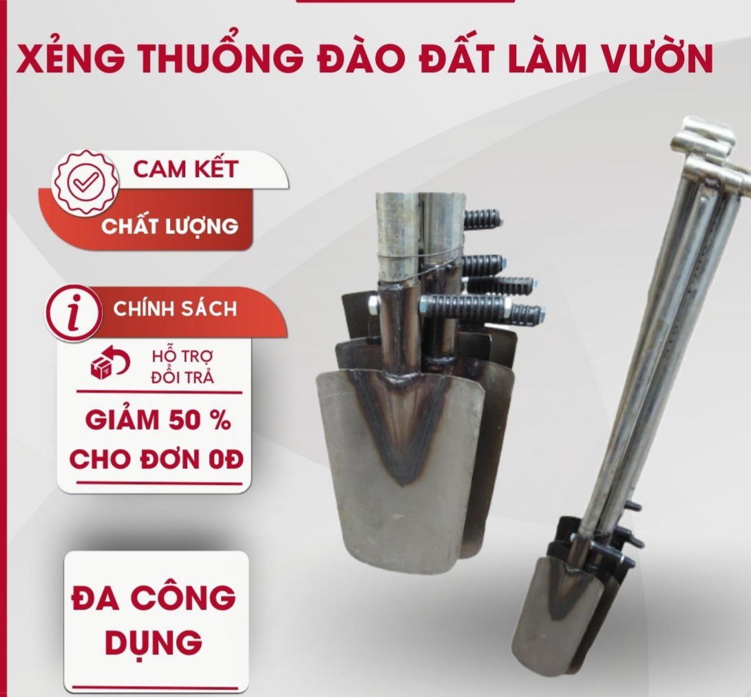Xẻng Thuổng Đào Đất Làm Vườn, Xắn Đất ,Chuột,Mương Nước