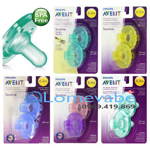 [FREESHIP ] SET 2 TY NGẬM chống vẩu Avent 0-3m