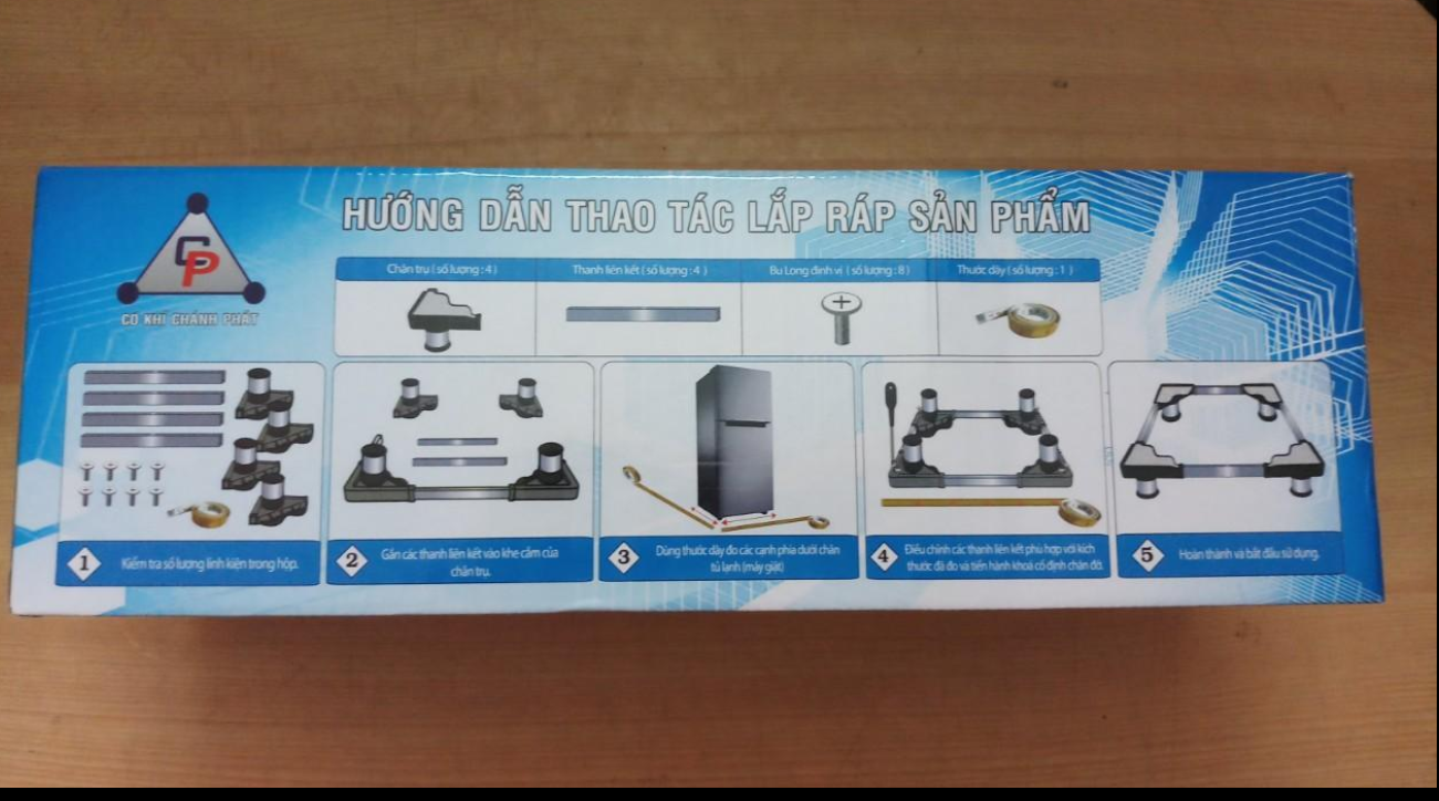 CHÂN MÁY GIẶT CẢNH PHONG NẶNG 2.5KG-CDN (Máy giặt từ 6- 9kg. tủ lạnh từ 90lít – 290lít)