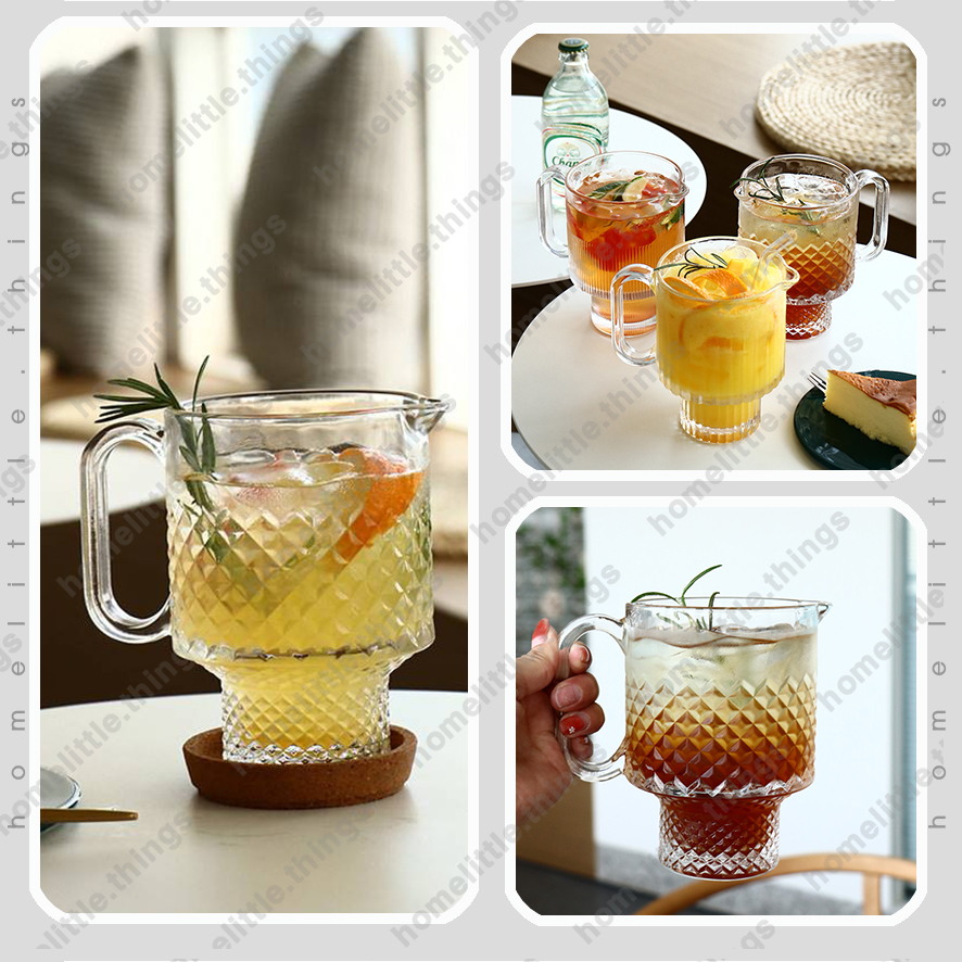 Ly, cốc thủy tinh uống nước cà phê 650ml