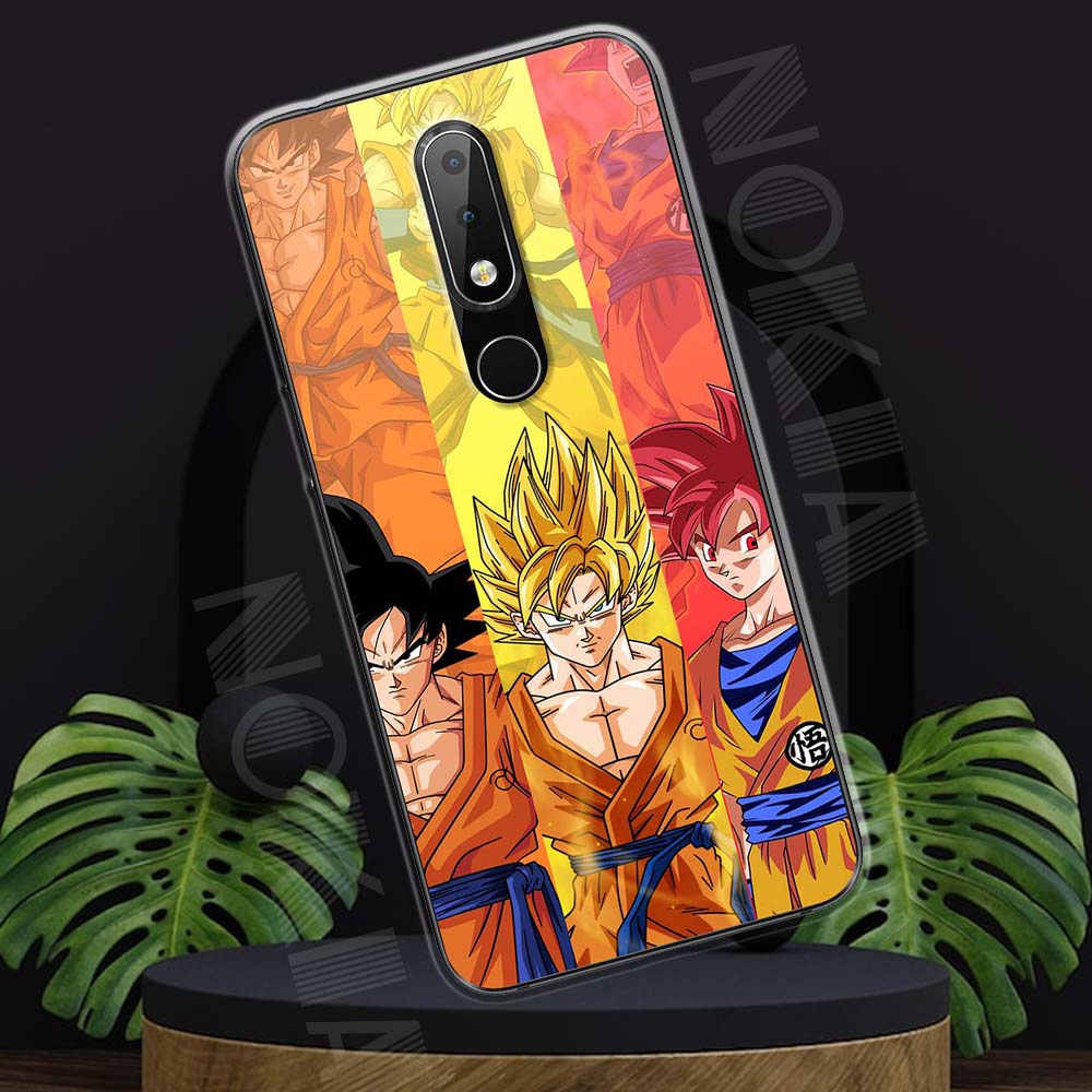 Ốp lưng Nokia 3.1 Plus mẫu BST Doraemon. One Piece, Dragon ball
