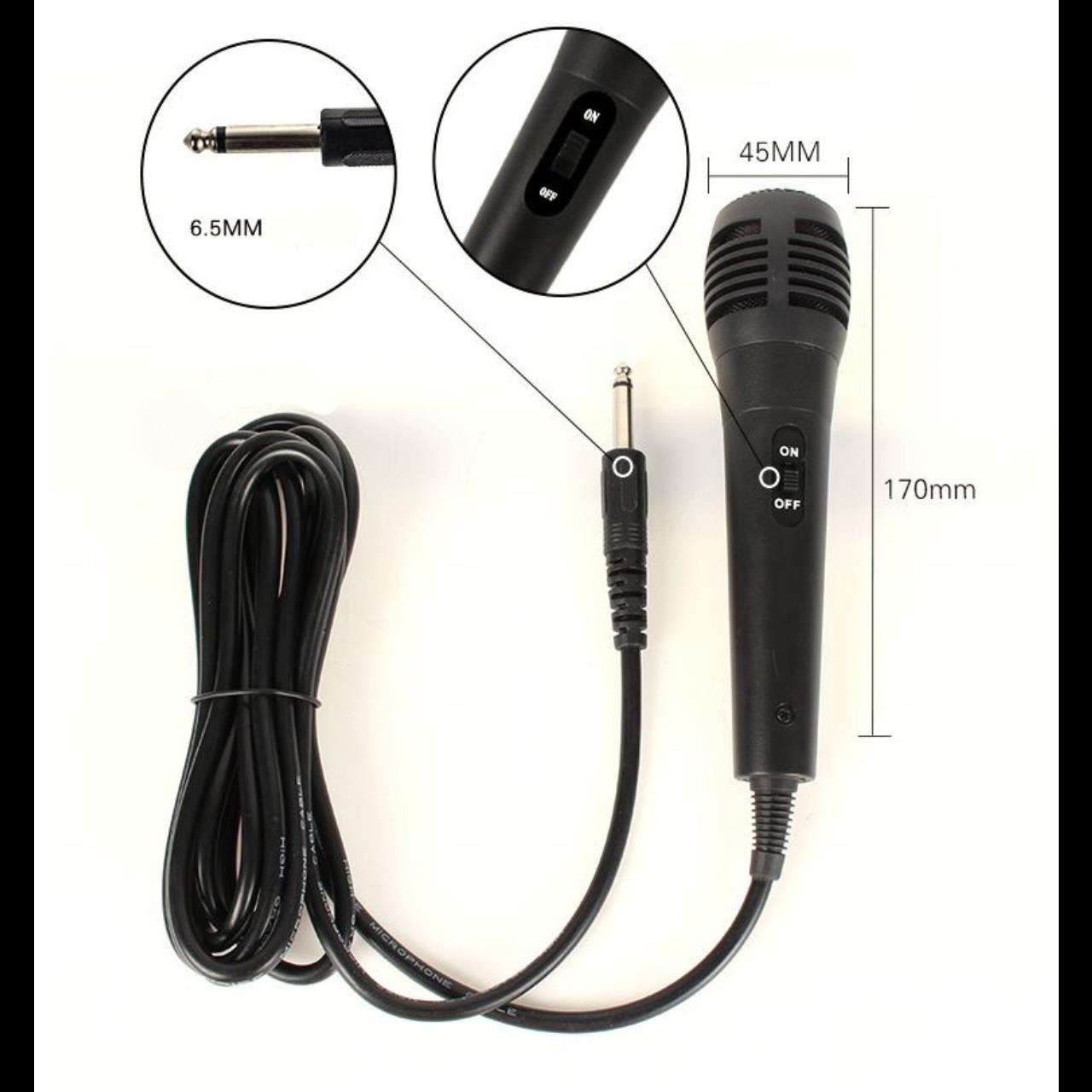Micro karaoke có dây cao cấp giá rẻ cho tất cả loại loa karaoke - micro karaoke có dây cao cấp thích hợp với tất cả loại loa karaoke