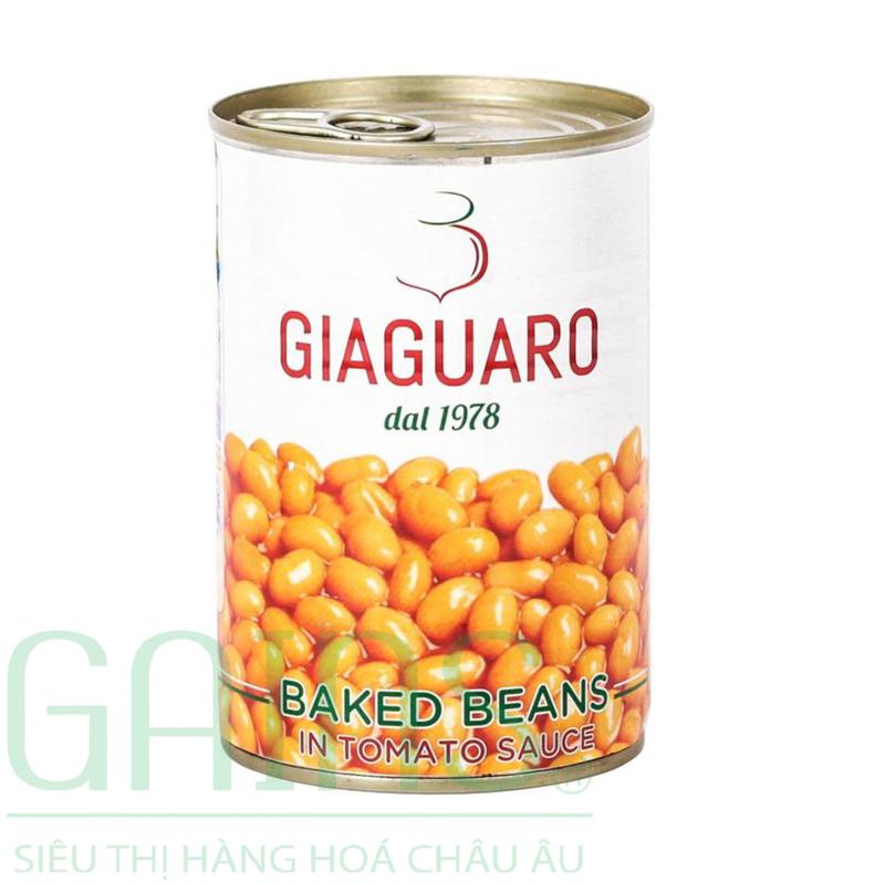 Đậu sốt cà chua Giaguaro 400gr Italia
