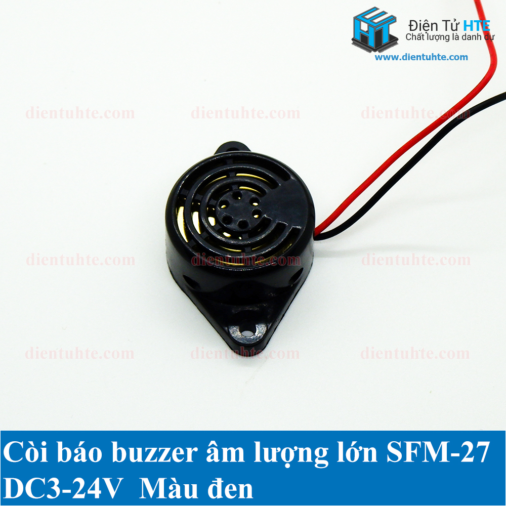 Còi Buzzer âm lượng to SFM-27 3-24V