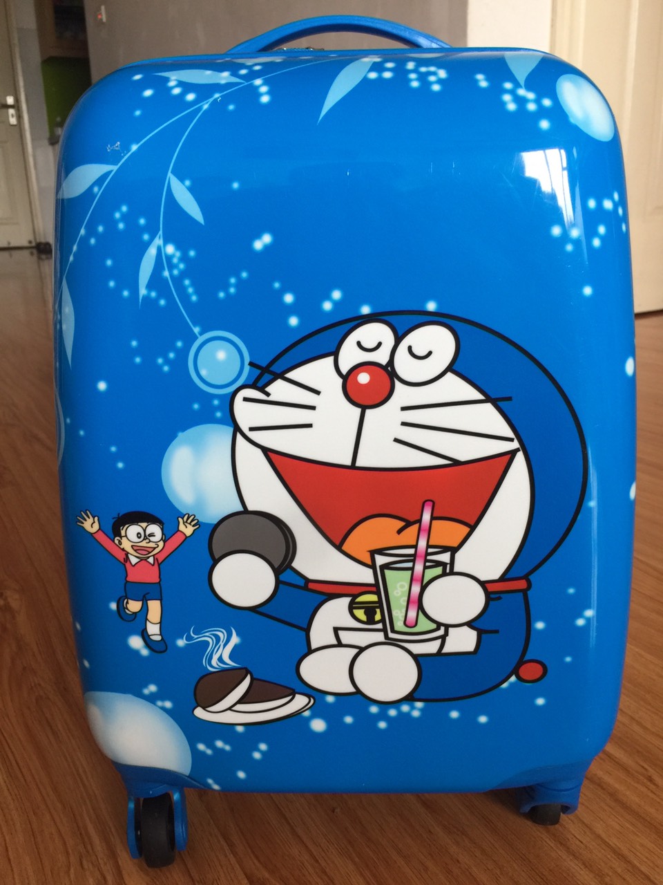 Vali kéo trẻ em in 2 mặt size 18 cho bé trai (nhiều mẫu)