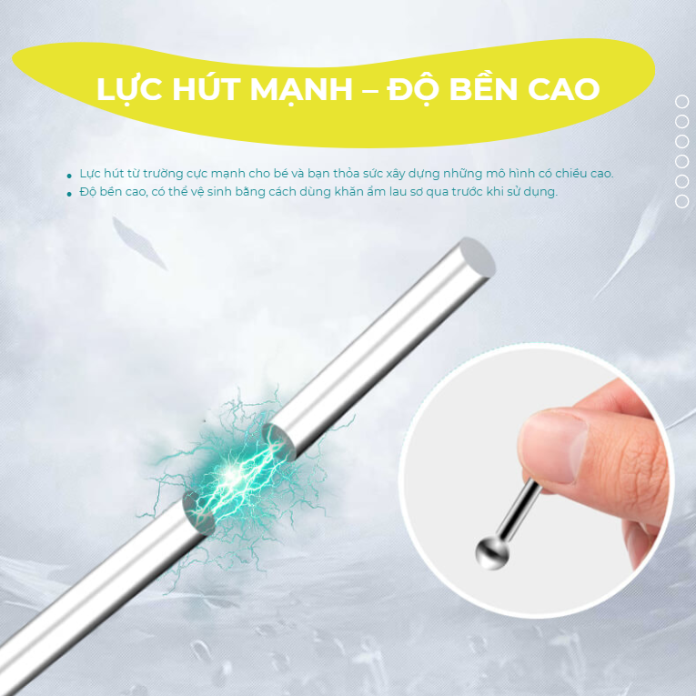SMARTBALLS Bộ xếp hình nam châm vĩnh cửu