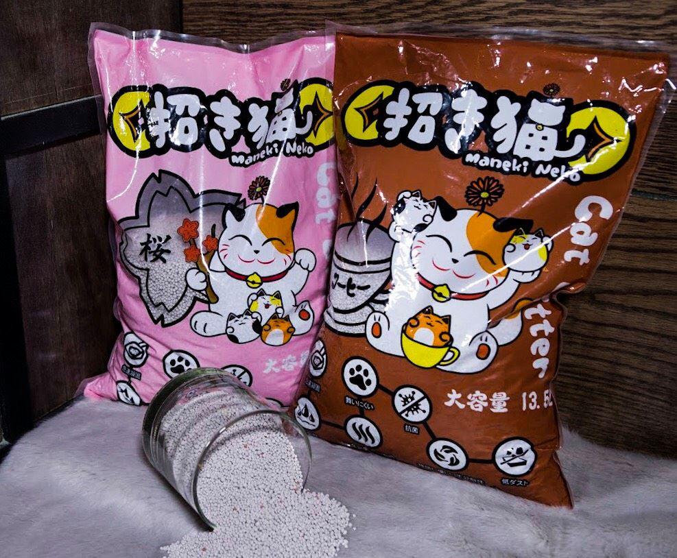 Cát vệ sinh cho mèo MANEKI NEKO cat litter 5L
