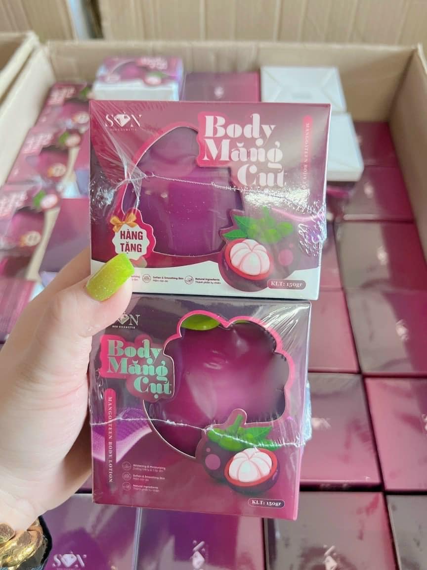 (MUA 1 TẶNG 1)KEM DƯỠNG TRẮNG DA BODY MĂNG CỤT