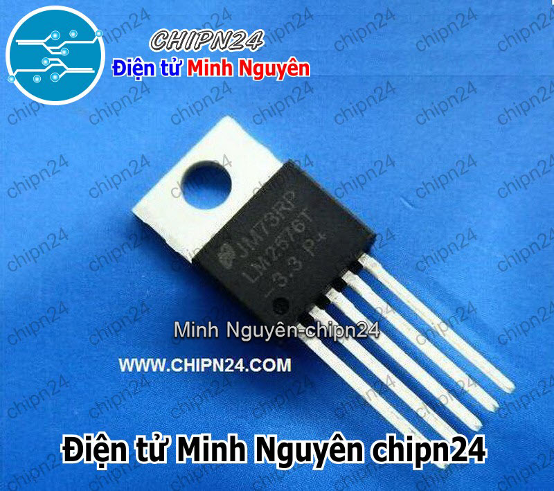[2 con] (DIP) IC LM2576T-3V3 TO-220-5 (IC Nguồn Giảm áp Buck Power) - HH000379