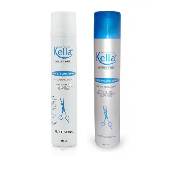 [HCM]Keo Xịt Tạo Kiểu Tóc Kella Cứng ( xanh )
