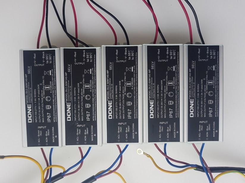 BỘ 5 NGUỒN ĐÈN LED PHA 50W DONE, vnled, vietnamled, 0936395395