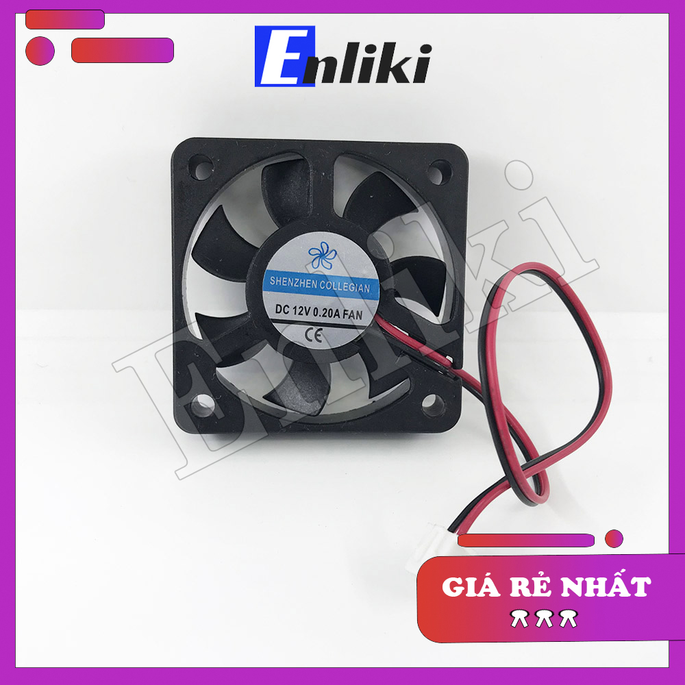 Quạt tản nhiệt 5x5x1cm 12V 0.2A