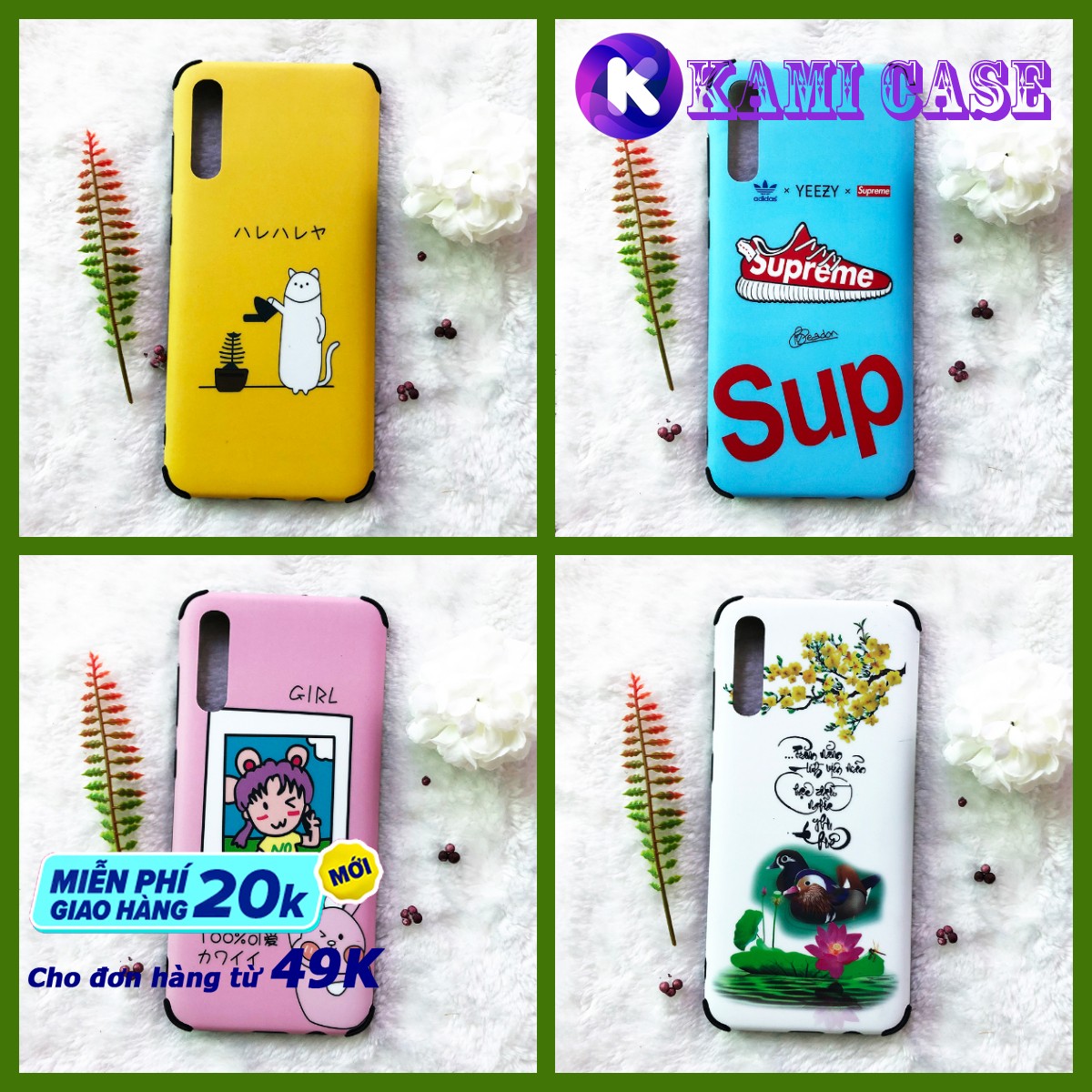 [HCM]Ốp Lưng Samsung A70 IMD Chống Sốc