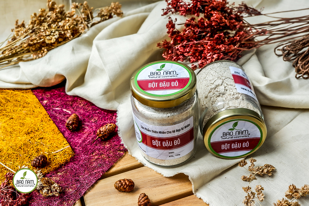 [HCM]Bột Đậu Đỏ Rửa Mặt 100g