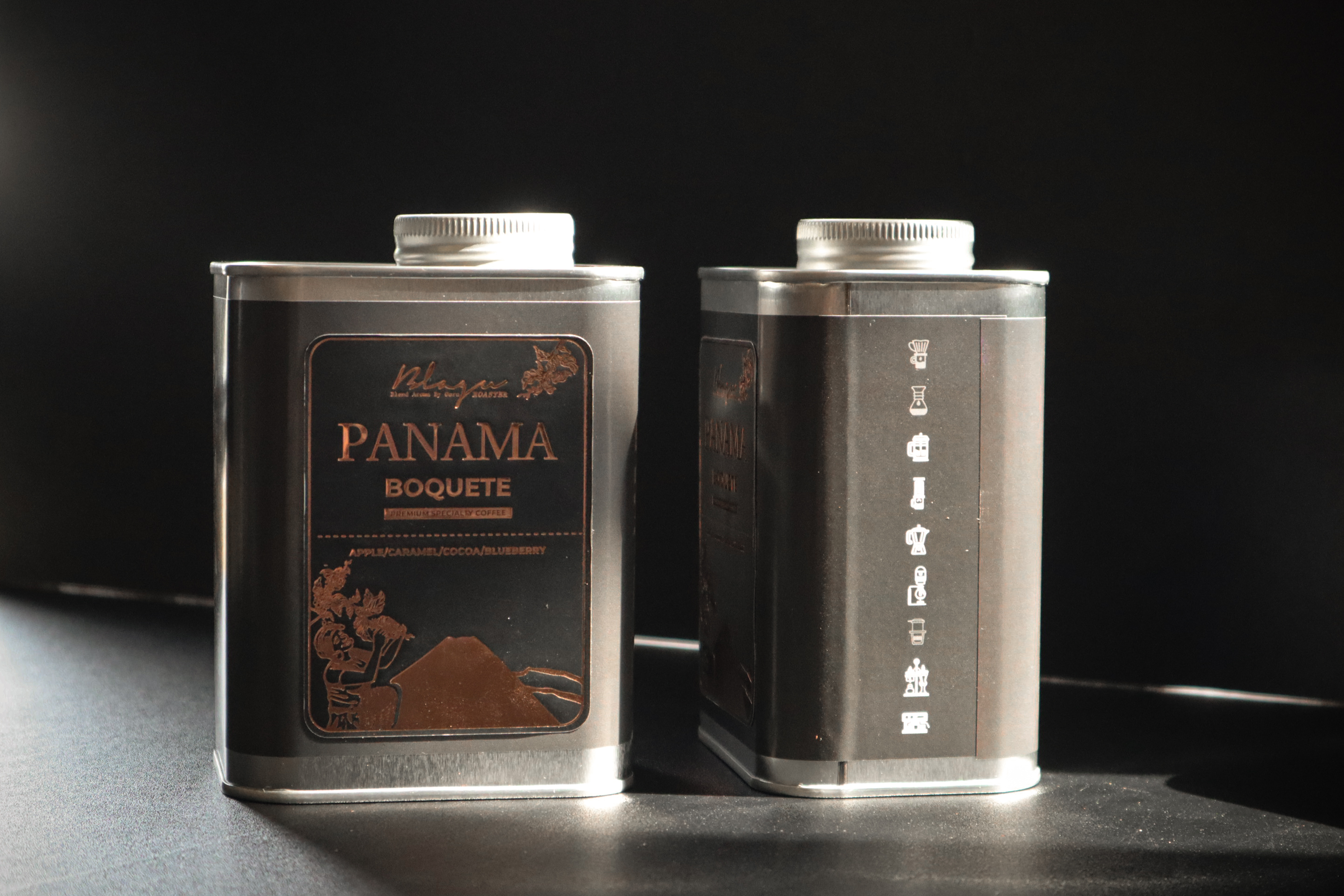 [Premium] Cà Phê Blagu Hạt Đã Rang Panama Boquete - Medium - 250g