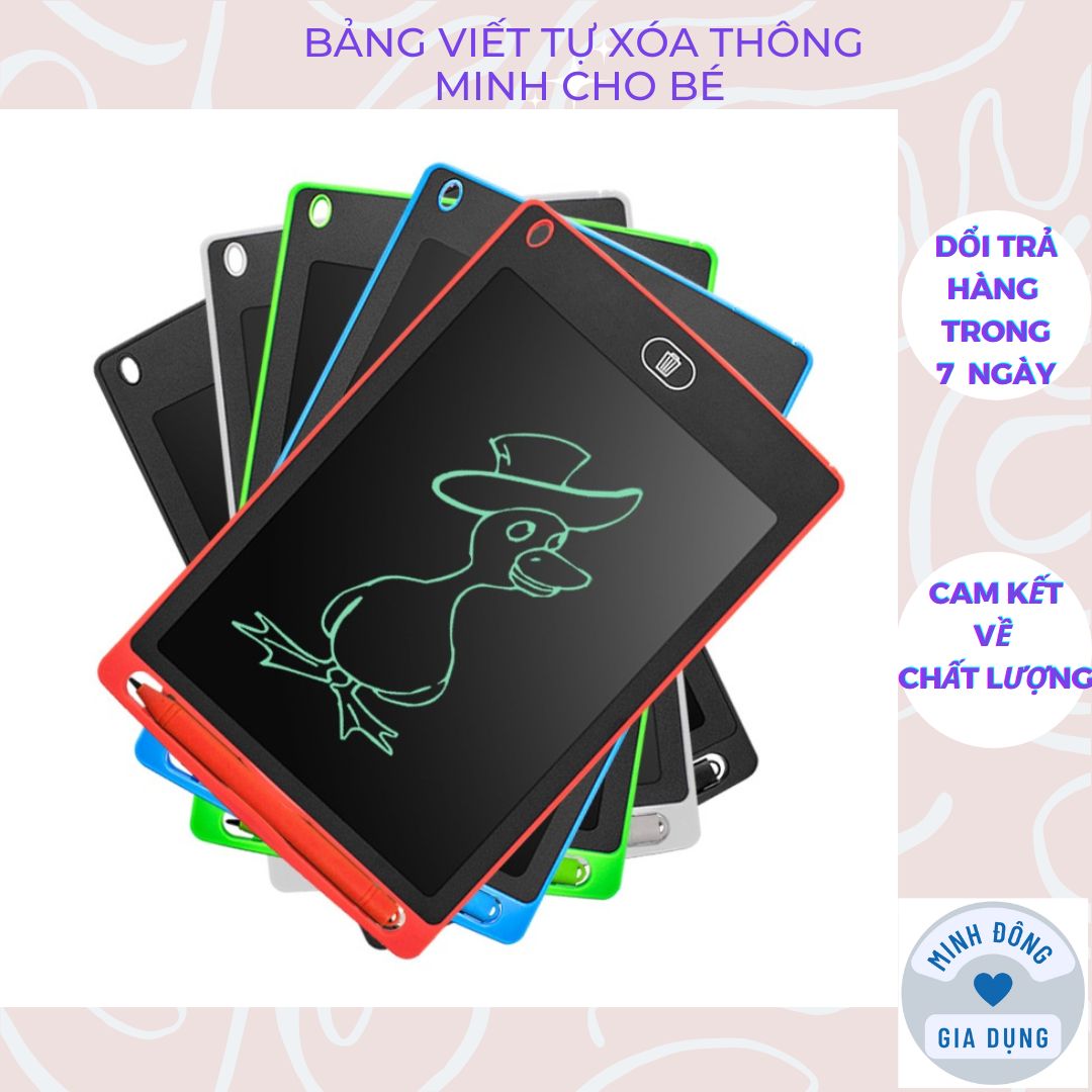 Writing board manually cleared LCD, drawing board electronic intelligent automatic wipe promote creative thinking for baby 8.5 inch