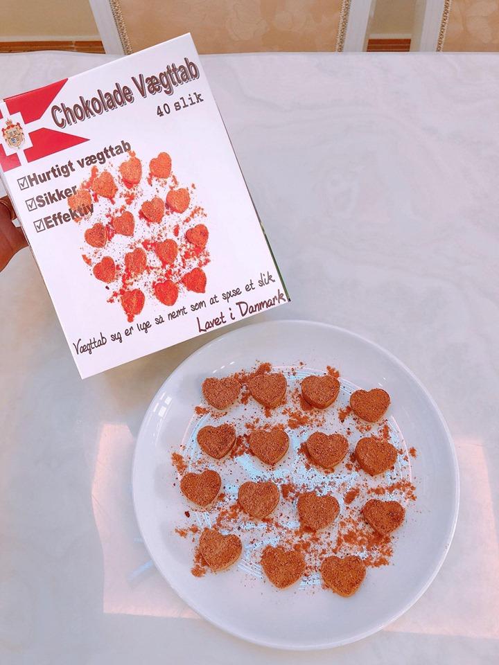 [HCM]Chocolate giảm cân Đan Mạch - Hộp 40v