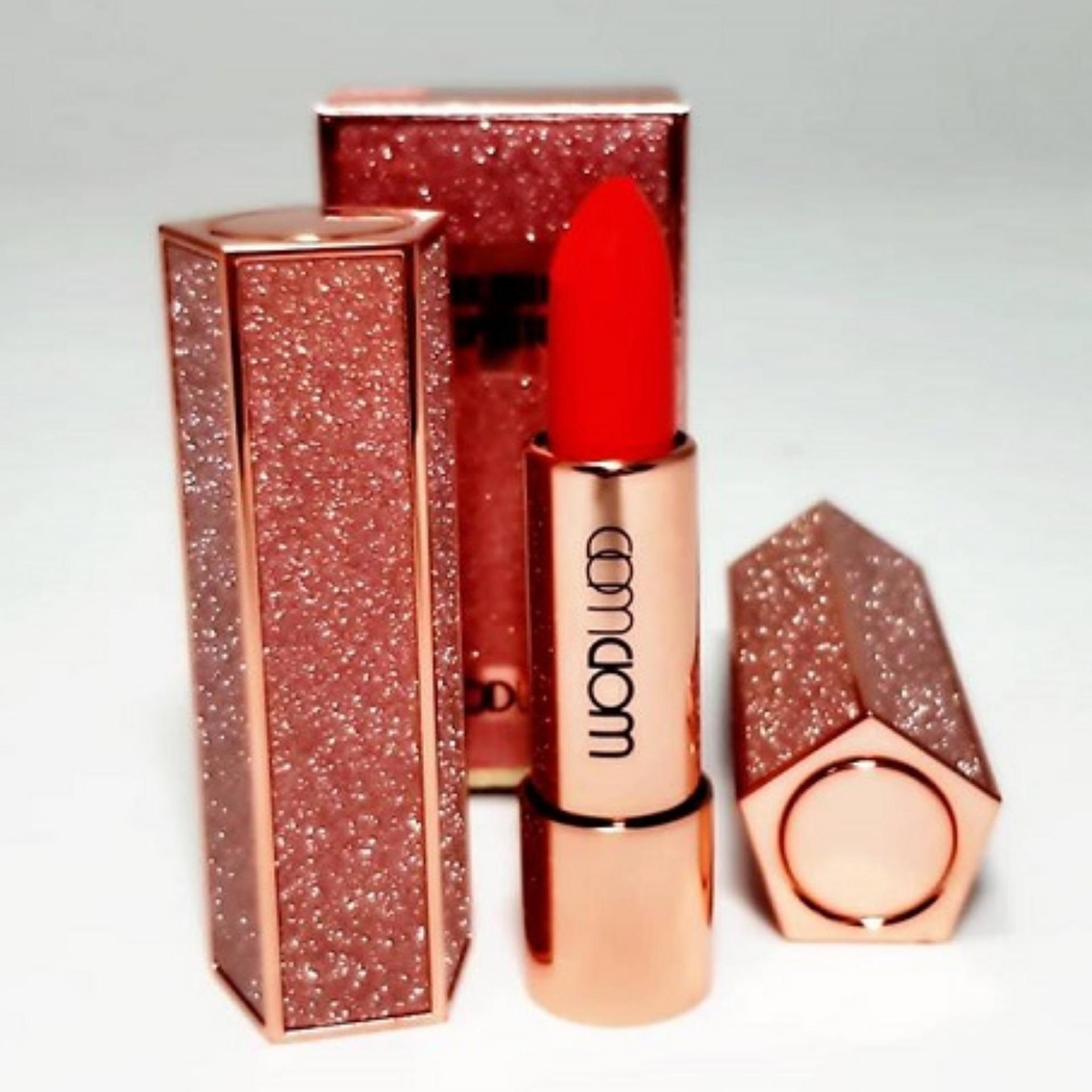 Son Môi Nữ WODWOD Chất Son Siêu Lì ( Đỏ Đậm )