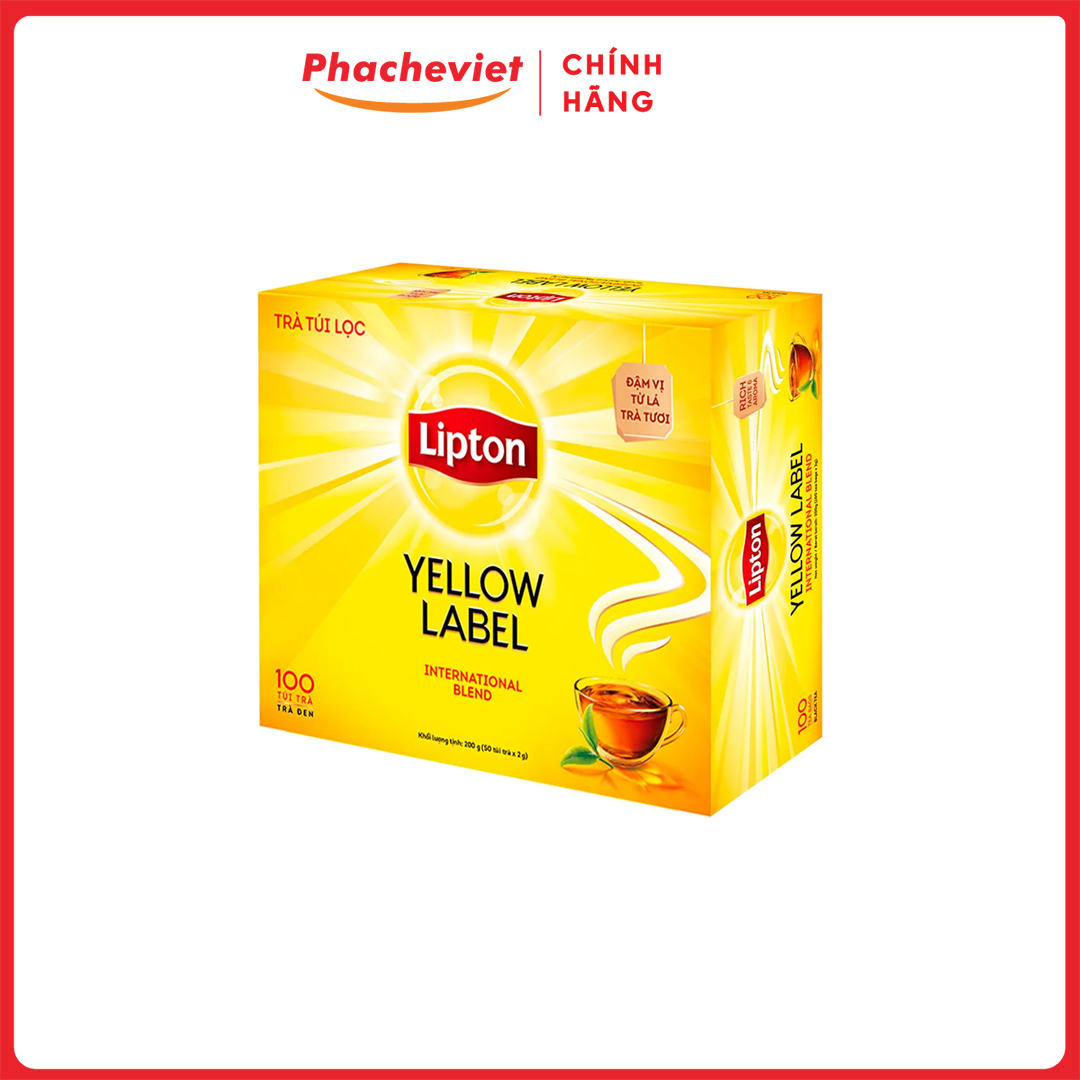 Lipton nhãn vàng 100 gói