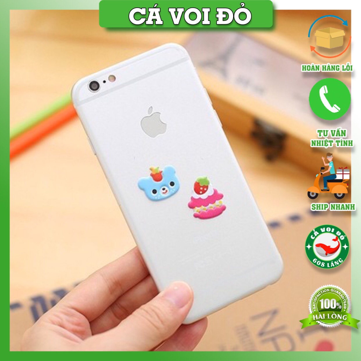 Sticker hình dán hoạt hình nổi 3D cho bé