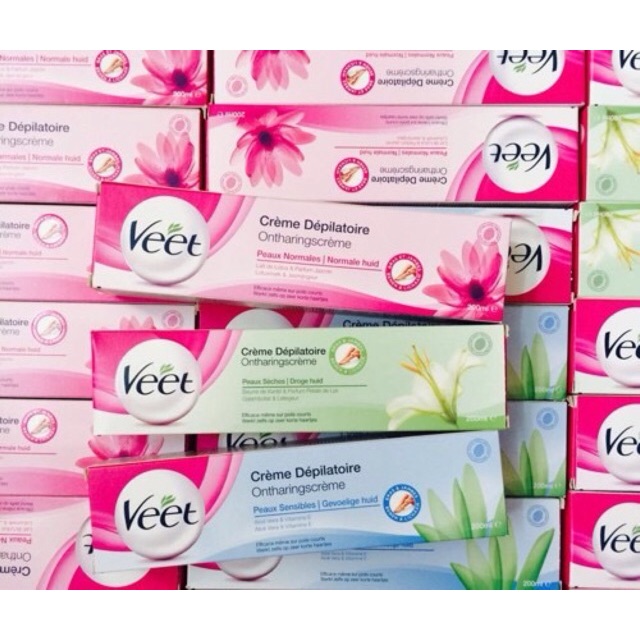 Kem Tẩy Lông Veet Silk Fresh 100ml Mọi Loại Da