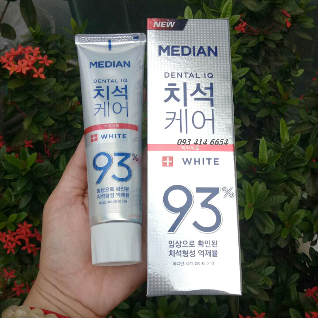 Kem Đánh Trắng Răng Demian 93% Tooth-Paste 120gr MÀU TRẮNG