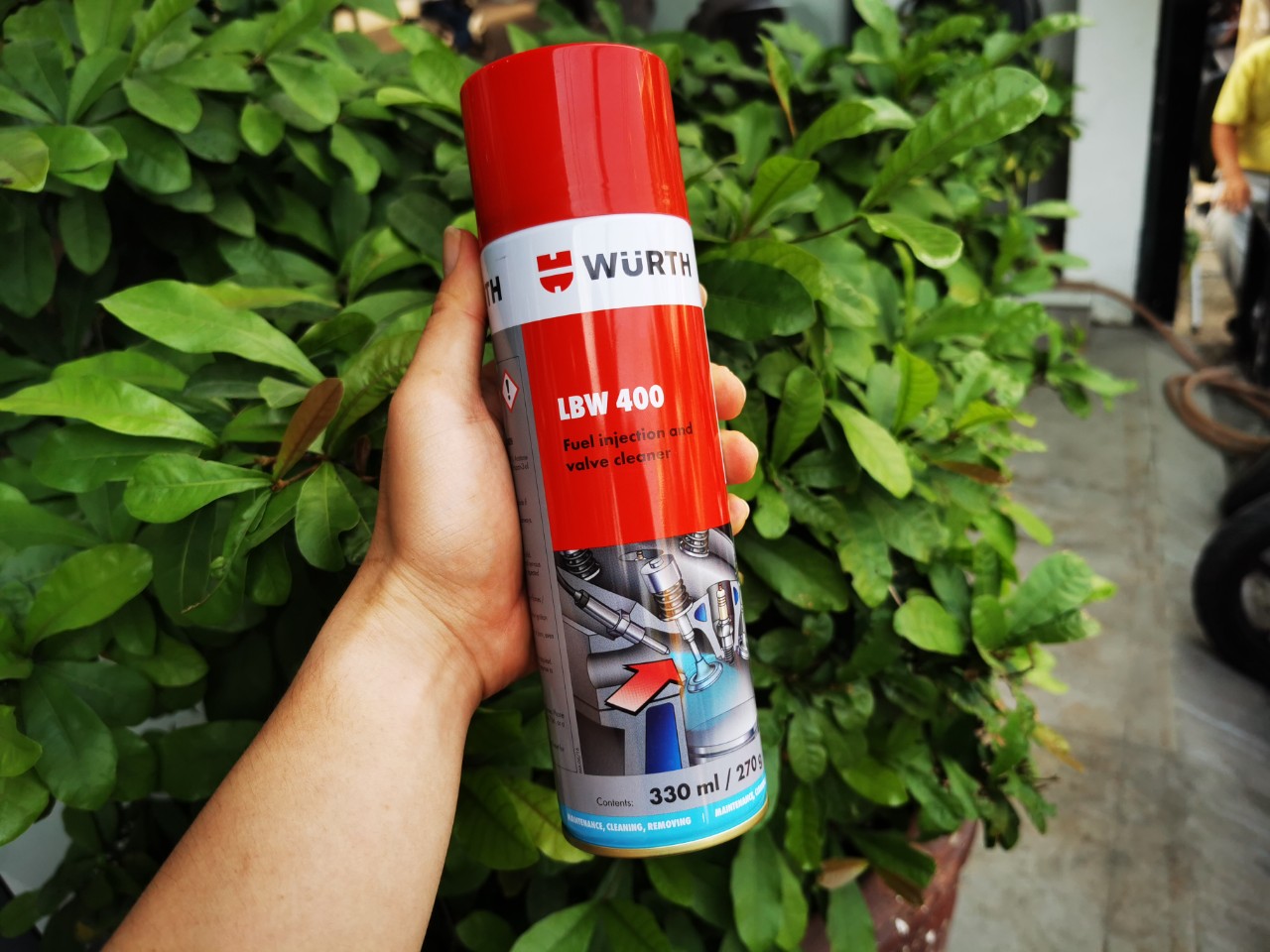 [HCM]Dung Dịch Vệ Sinh Kim Phun Wurth LBW 400 330ml