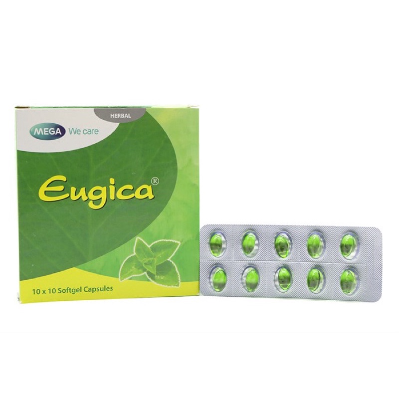 Thảo Eugica giảm ho - Vỉ 10 viên - ho dầu