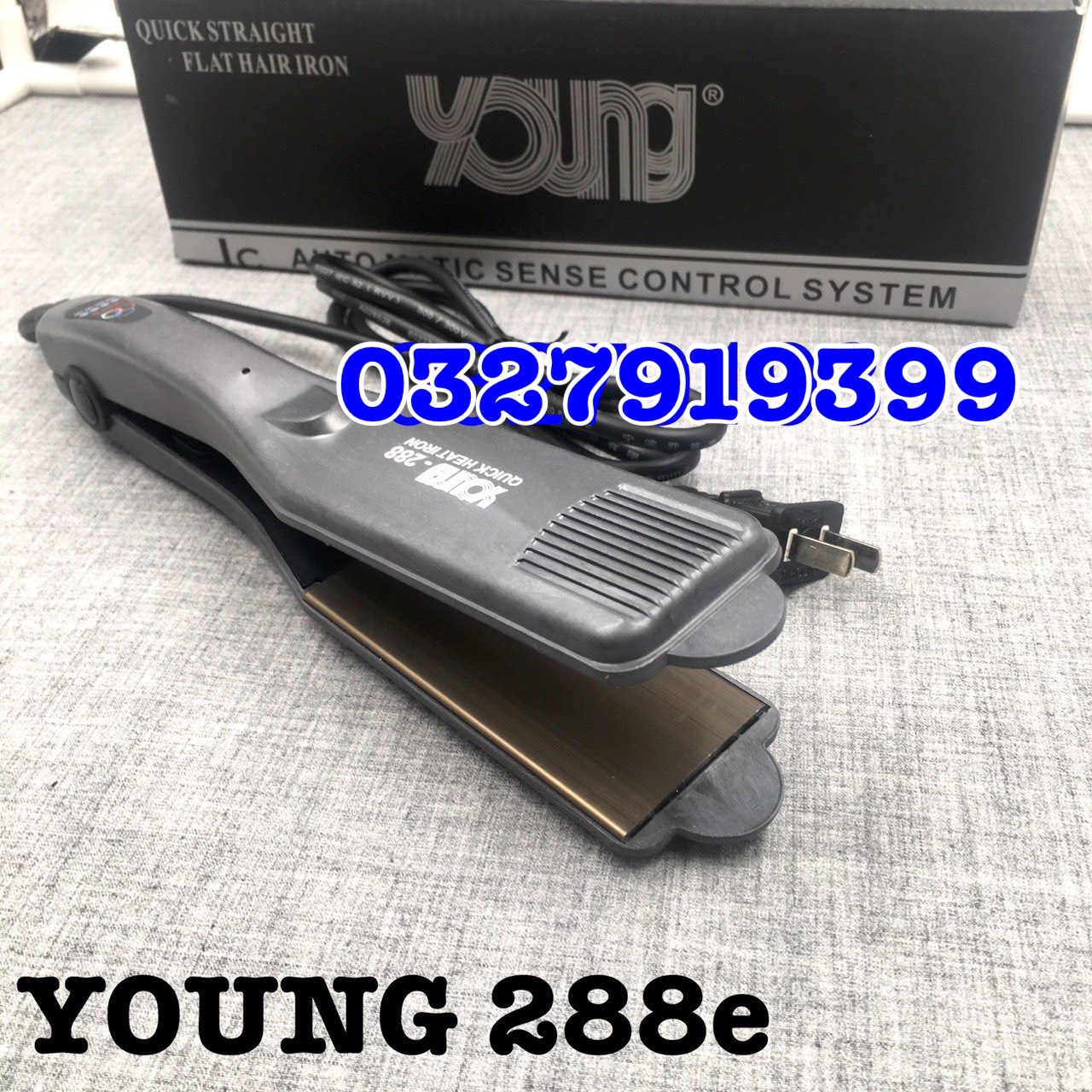Young Máy Duỗi Tóc Cao Cấp YOUNG 288e, Chức Năng Đa Dạng, Bề Mặt Ceremic Chống Dính, Tiết Kiệm Điện, Bảo Hành 03 Tháng, Sản Phẩm Chuẩn Như Hình