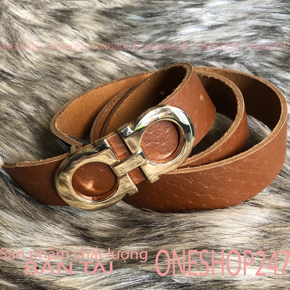 Dây nịt nam da bò 1 lớp bền đẹp