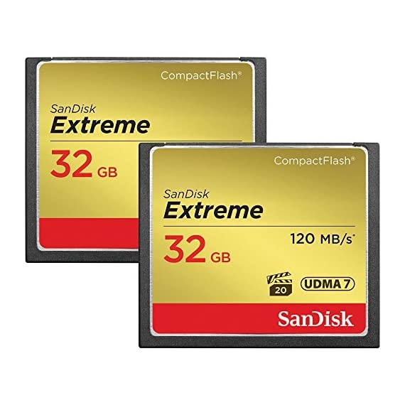 Thẻ nhớ CF Sandisk 32GB Extreme 800X New (120 Mb/s)