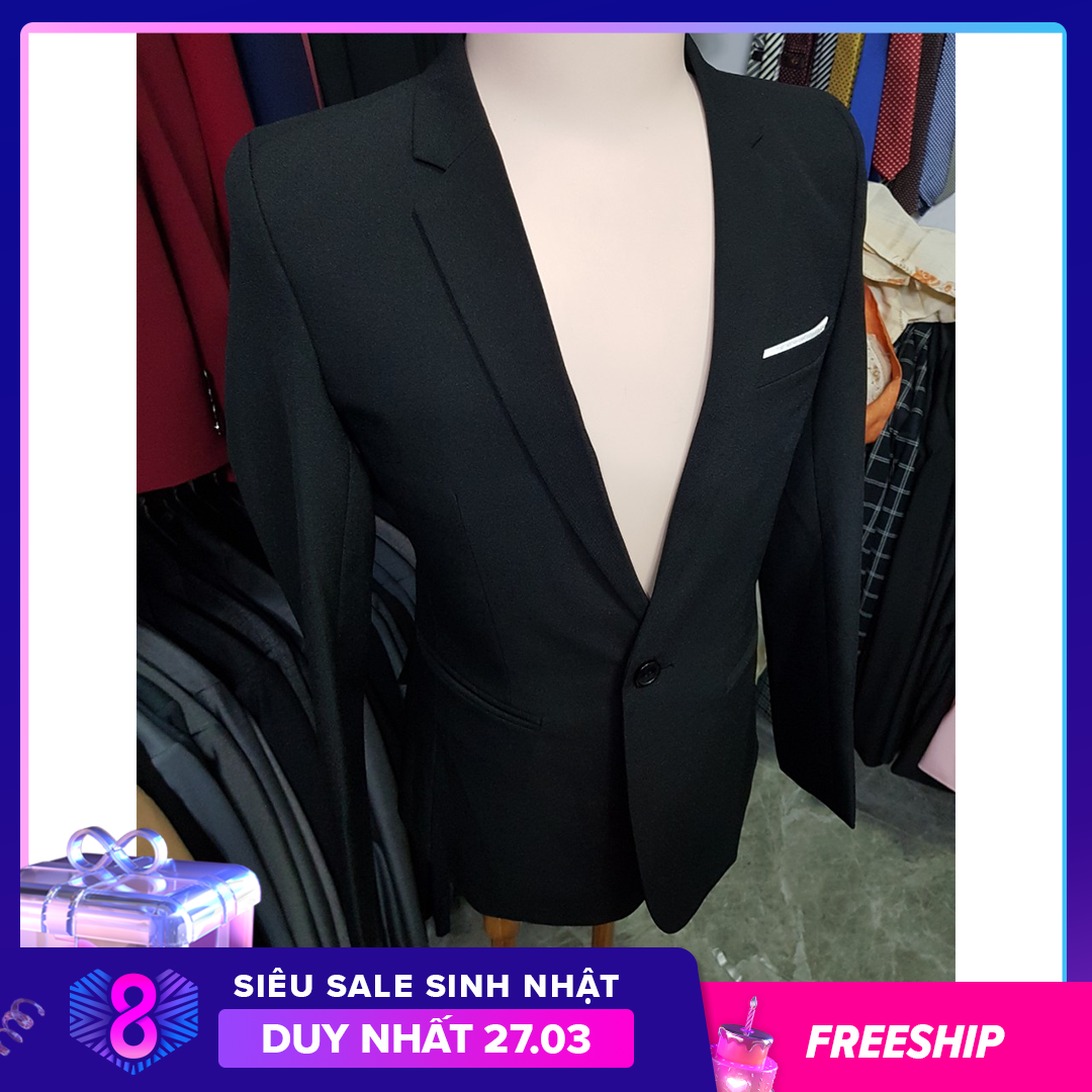 Áo Vest Nam Thời Trang Form Ôm Body tặng cà vạt đen