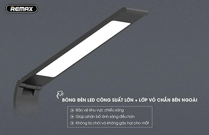 Đèn led mỏng gọn remax rt e210 hay đèn sạc kiêm đèn học