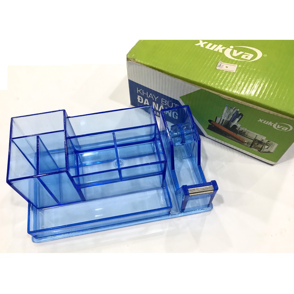 KHAY ĐỰNG BÚT MICA XUKIVA-184 GIAO MÀU NGẪU NHIÊN